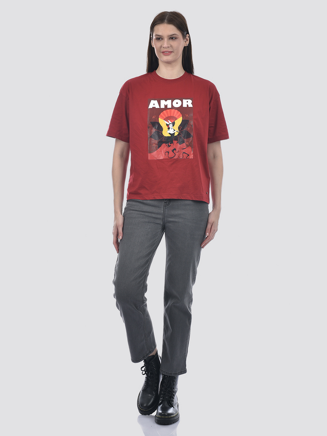 Numero Uno Women Mid-Rise Blue Staight Fit Sustainable Jeans